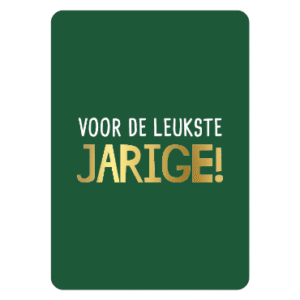 Voor de leukste jarige! | Wenskaart