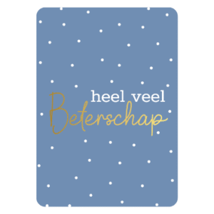 Heel veel beterschap! | Wenskaart