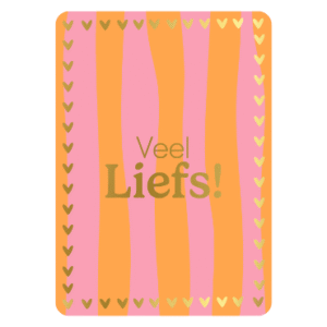 Veel liefs! | Wenskaart