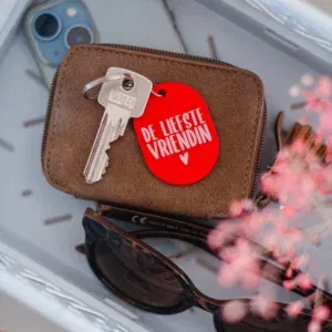 Sleutelhanger ovaal - De liefste vriendin
