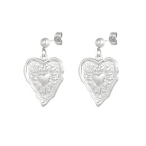 Oorbellen lovely babe | Zilver