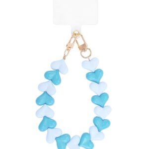 Dubbbelhart telefoonkoort | Blauw