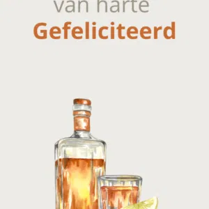 Wenskaart | Van Harte Gefeliciteerd