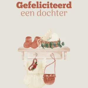 Wenskaart | Gefeliciteerd een Dochter