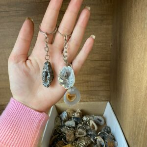 Agaat sleutelhanger