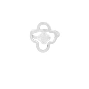 lucky leaf ring | Zilver