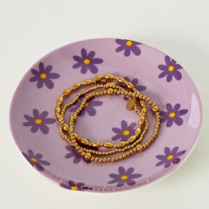 Sieraden Schaaltje Bloem | Paars