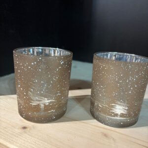 Waxinelichthouder Kerstboom | Goud