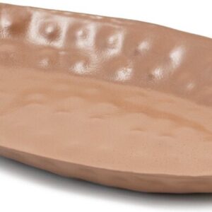 Amberschaaltje Ovaal | Roest