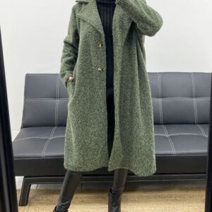 Oversized jas | groen