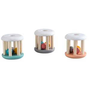 Houten rammelaar pastel