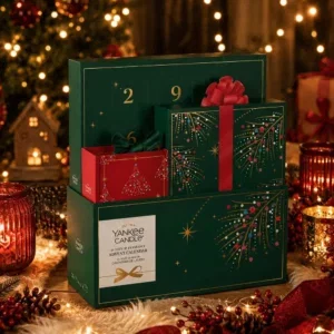 Yankee Candle adventskalender 2026 met geurkaarsen (theelichtjes)