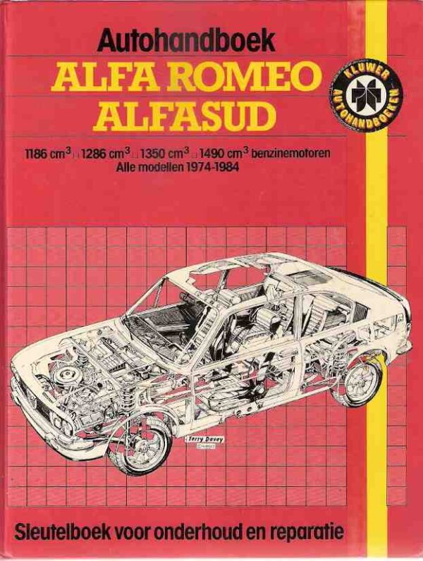 Alfa Romeo Alfasud Autohandboek Kluwer