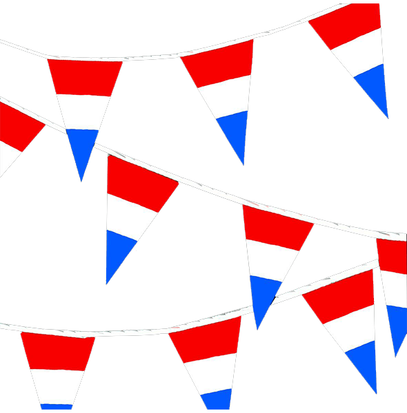 slingers nederlandse vlag ABCParty